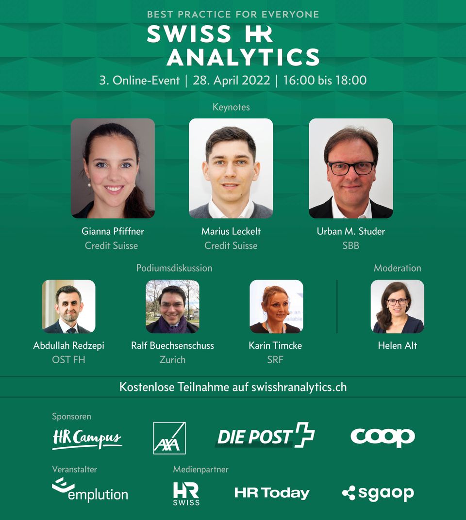 Swiss HR Analytics Online-Event